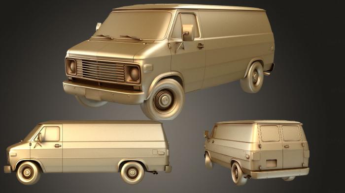 Cars and transport (CARS_1977) 3D model for CNC machine